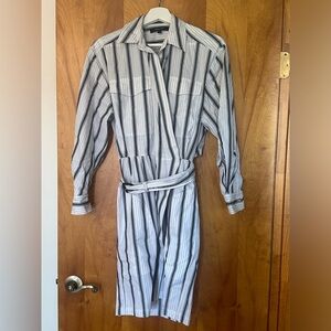 Derek Lam open back shirt dress with Belt